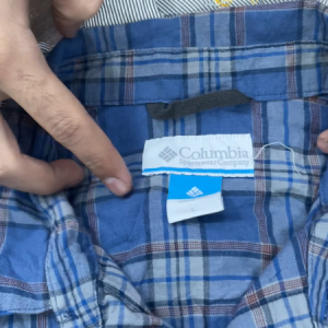 Columbia Shirt Tag